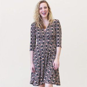 Hudson Print | 3/4 Sleeve Dress